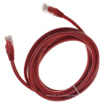 Cable de conexión de red rojo personalizado UTP RJ45 cat6